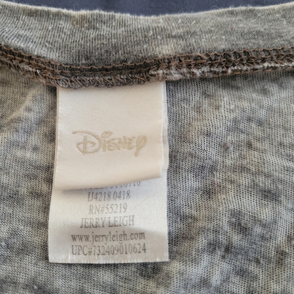 Disney mickey and minnie varsity stripe tshirt size small - Picture 3 of 5